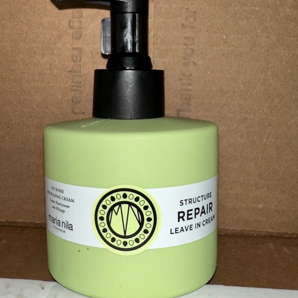 Maria Nila‎ Structure Repair Leave In Cream No Rinse Nourishing Hair Treatment